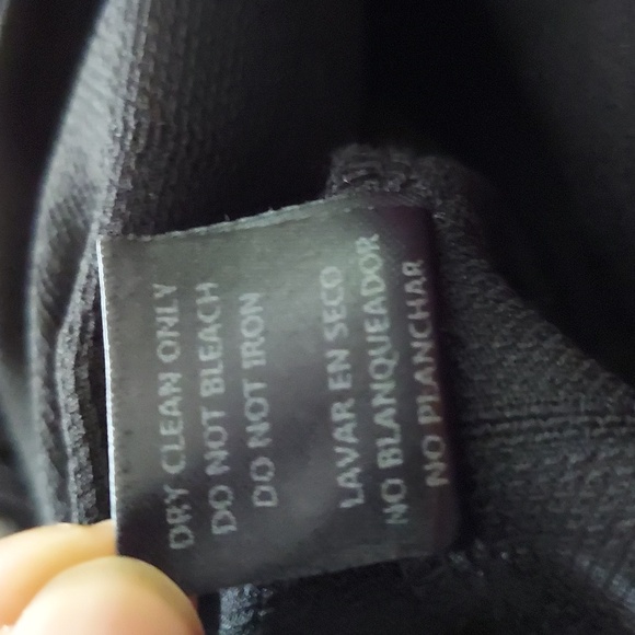 Endless Rose Black Feathered Hem & Exposed Silvertone Zipper Camisole Size Small - Picture 11 of 16